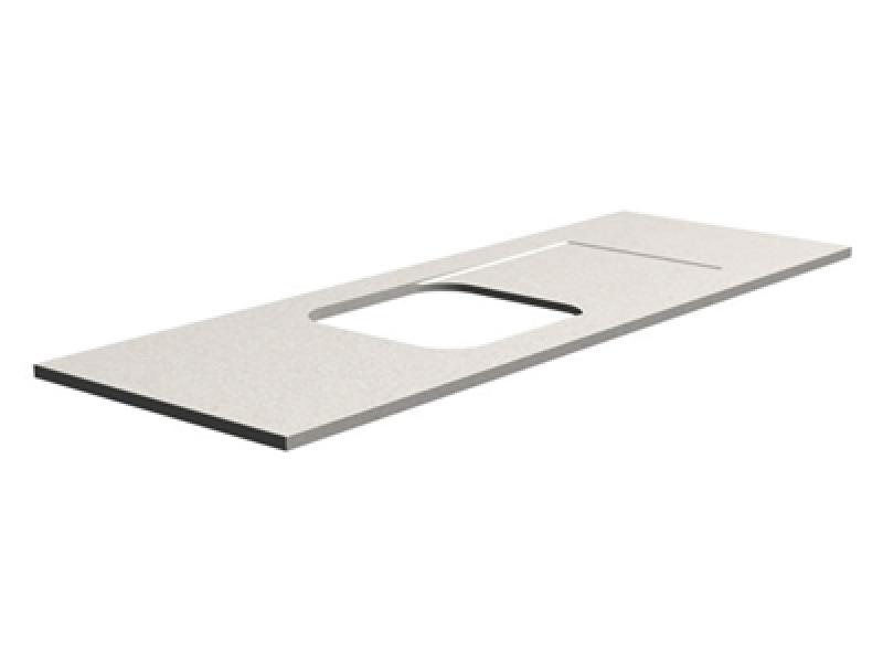 Bajo encimera pulido con plano rebajado